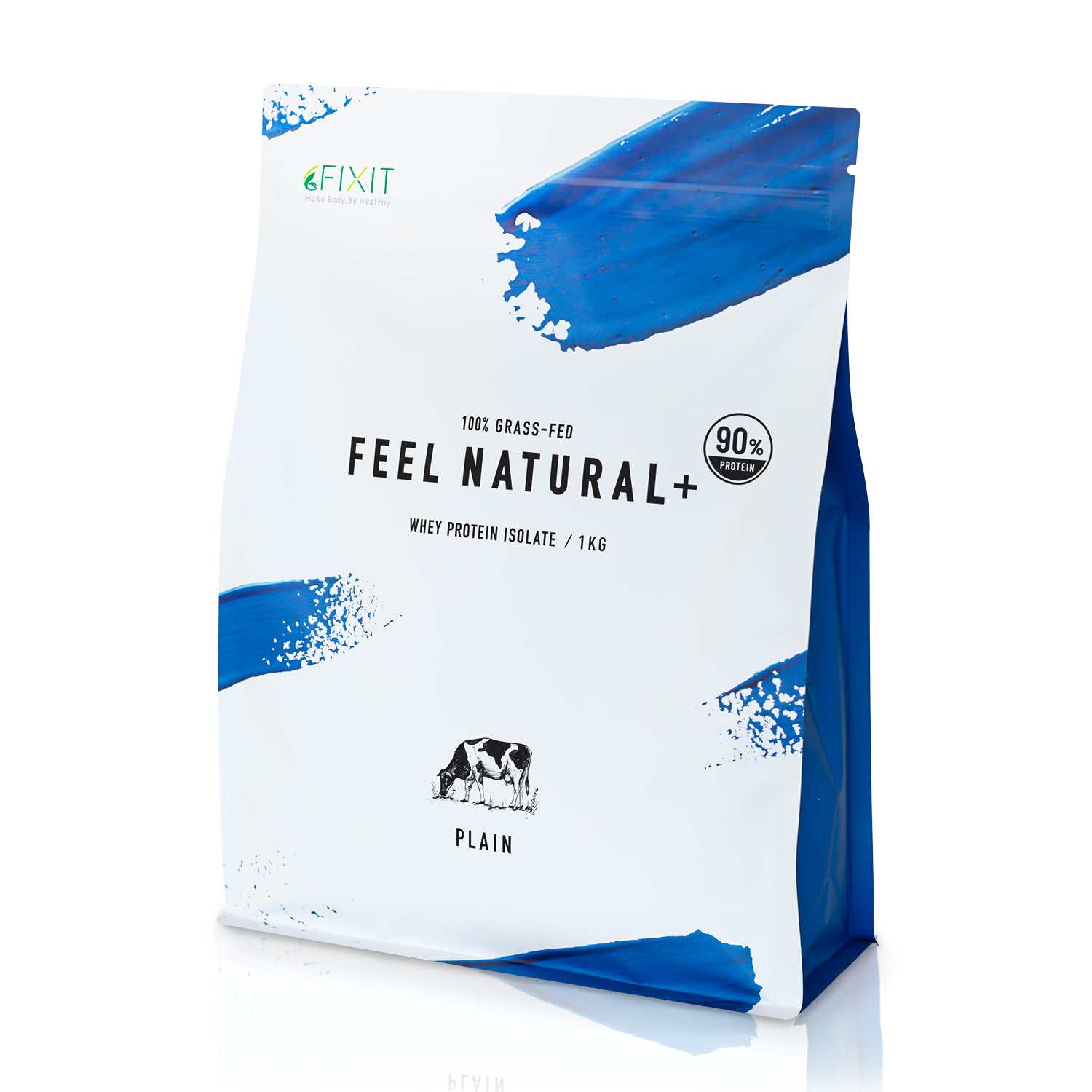 FEEL NATURAL WPI グラスフェッドホエイプロテイン＋ プレーン 1kg – FIXIT-Direct